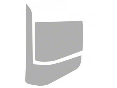 Paint Protection PPF Pre-Cut Kit; Passenger Side Headlight; Gloss (21-23 F-150 Limited)