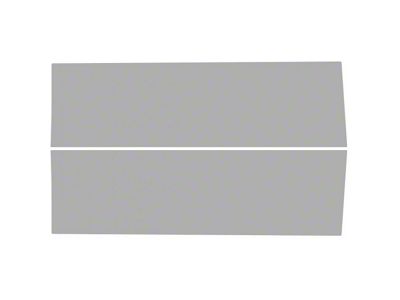 Paint Protection PPF Pre-Cut Kit; Rear Door Panels; Gloss (21-25 F-150 SuperCrew, Excluding Limited & Raptor)