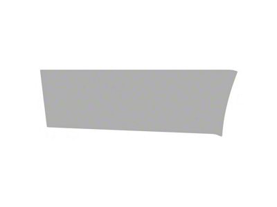 Paint Protection PPF Pre-Cut Kit; Rear Passenger Side Splash Guard; Gloss (21-25 F-150 SuperCrew, Excluding Limited & Raptor)