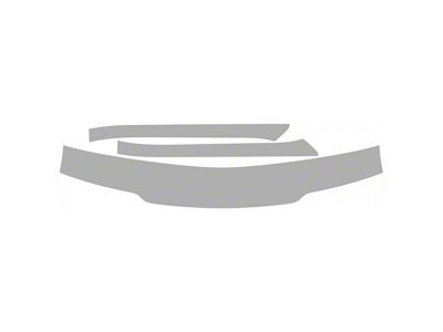 Paint Protection PPF Pre-Cut Kit; Roof and A-Pillar; Gloss (21-25 F-150 SuperCrew, Excluding Limited & Raptor)