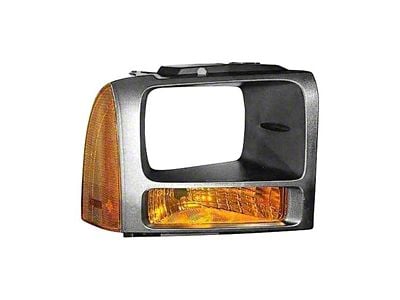 Replacement Parking Light Lens / Housing; Passenger Side (06-07 F-150)