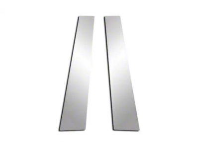 Pillar Posts; Polished; Set of 2 (04-08 F-150 Regular Cab)