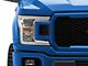 Plank Style Switchback Projector Headlights; Chrome Housing; Clear Lens (18-20 F-150 w/ Factory Halogen Headlights)