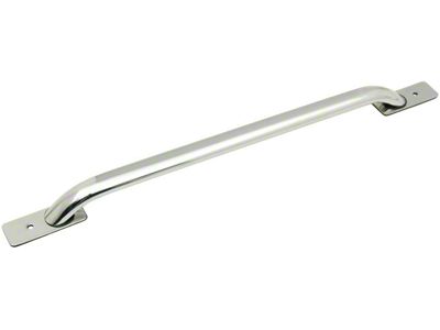 Platinum Oval Bed Rails; Stainless Steel (04-24 F-150 w/ 8-Foot Bed)