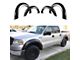 Pocket Dimple Style Fender Flares; Smooth Black (04-08 F-150 Styleside)
