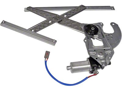Power Window Motor and Regulator Assembly; Front Driver Side (97-98 F-150)