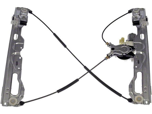 Power Window Motor and Regulator Assembly; Front Driver Side (09-10 F-150)