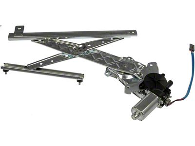 Power Window Regulator and Motor Assembly; Rear Passenger Side (01-03 F-150 SuperCrew)