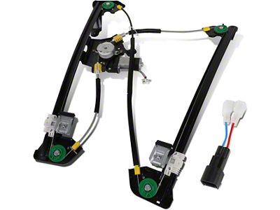Power Window Regulator with Motor; Front Driver Side (04-08 F-150 Regular Cab, SuperCrew)