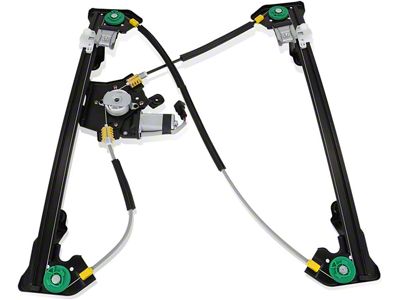 Power Window Regulator with Motor; Rear Passenger Side (04-08 F-150 SuperCrew)