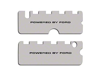 Powered by Ford Coil Covers; Polished (11-17 5.0L F-150)