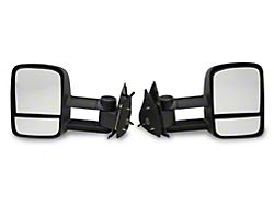 Powered Extended Towing Mirrors; Black (97-03 F-150 Regular Cab, SuperCab)