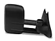 Powered Extended Towing Mirrors; Black (97-03 F-150 Regular Cab, SuperCab)