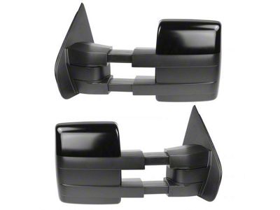 Powered Heated Manual Folding Towing Mirrors with Black and Chrome Caps (04-06 F-150)