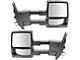Powered Heated Manual Folding Towing Mirrors with Black and Chrome Caps (04-06 F-150)
