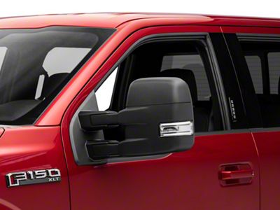 Powered Heated Manual Folding Towing Mirrors with Puddle Lights (15-18 F-150)