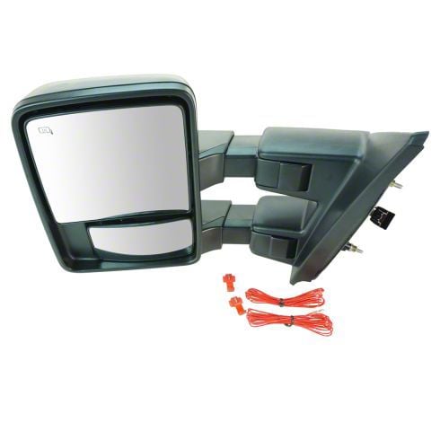 Pair Power Heated Tow Mirrors For Ford F-150 2004-2014 – With Turn Signal & Puddle Light