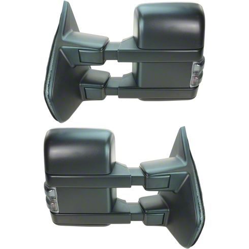 Zpeedstarz Left Power Towing Mirror For 2004-2014 Ford F150 – Heated, Foldable, Turn Signal, Black