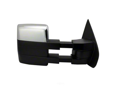 Powered Heated Memory Manual Folding Towing Mirrors with Chrome Cap (07-14 F-150)