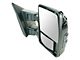 Powered Heated Memory Power Folding Towing Mirror without Mirror Cap; Passenger Side (13-14 F-150)