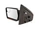 Powered Heated Memory Side Mirror with Chrome Cap; Driver Side (11-14 F-150)