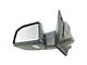 Powered Heated Memory Side Mirror with Puddle Light and Chrome Cap; Driver Side (15-18 F-150)