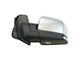 Powered Heated Memory Side Mirror with Puddle Light and Chrome Cap; Driver Side (15-18 F-150)