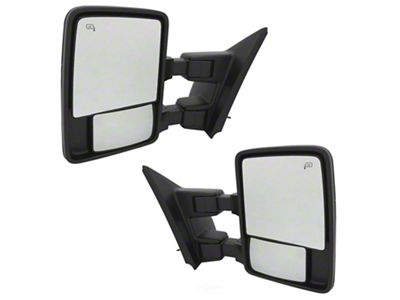Powered Heated Memory Towing Mirrrors without Mirror Cap (13-14 F-150)