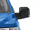 Powered Heated Mirror with LED Turn Signal; Driver Side; Black (15-18 F-150)