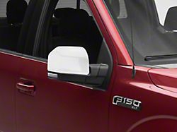 Powered Heated Mirror with LED Turn Signal; Passenger Side; Chrome (15-18 F-150)