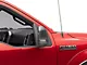 Powered Heated Mirror with LED Turn Signal; Passenger Side; Black (15-18 F-150)