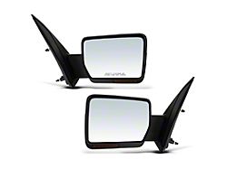 Powered Heated Power Folding Mirrors with Puddle Light and Turn Signal; Chrome (09-11 F-150)