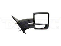 Powered Heated Side Mirror; Passenger Side; Black (07-11 F-150 w/ Towing Package)