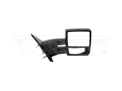 Powered Heated Side Mirror; Passenger Side; Black (07-11 F-150 w/ Towing Package)