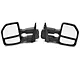 Powered Heated Towing Mirrors with LED Turn Signals; Chrome (15-18 F-150)