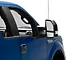 Powered Heated Towing Mirrors with Clear Turn Signals; Textured Black (07-14 F-150)
