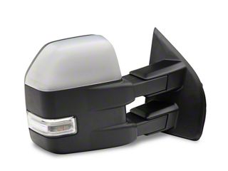 Pair Power Heated Towing Mirrors For 2015-2020 Ford F-150 | Turn Signal + Temp Sensor