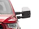 Powered Heated Towing Mirrors with Smoked LED Turn Signals; Chrome (15-19 F-150)
