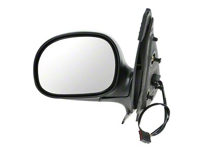 Powered Mirror; Chrome; Driver Side (01-02 F-150 SuperCrew)