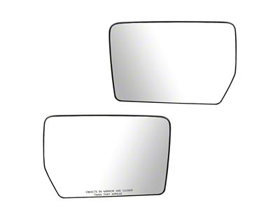 Powered Mirror Glass; Driver and Passenger Side (04-10 F-150)