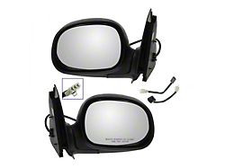 Powered Mirrors; Chrome (98-00 F-150; 01-02 F-150 Regular Cab, SuperCab)