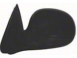 Replacement Powered Non-Heated Side Mirror; Driver Side; Textured Black (97-03 F-150)