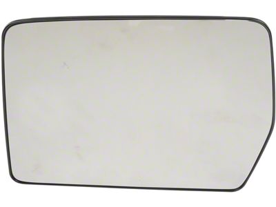 Powered Non-Heated Side Mirror Glass; Driver Side (04-10 F-150 w/o Towing Mirrors)