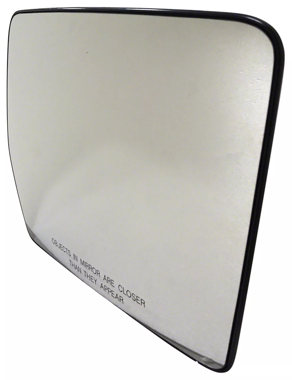 F150 Powered NonHeated Side Mirror Glass; Passenger Side (0410 F150