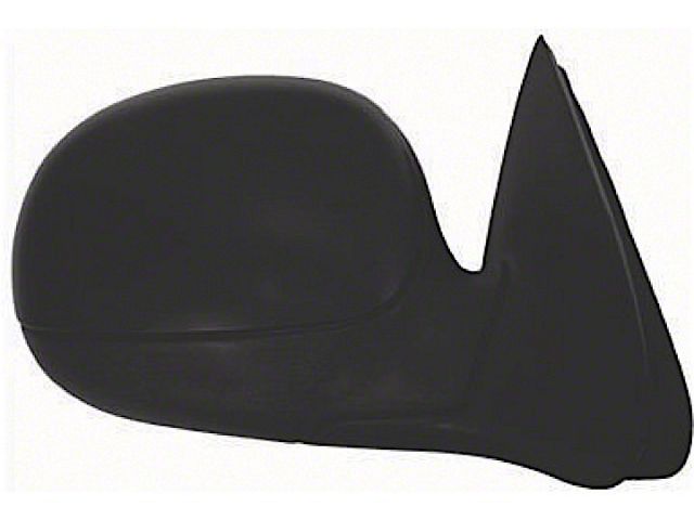 Replacement Powered Non-Heated Side Mirror; Passenger Side; Textured Black (97-03 F-150)