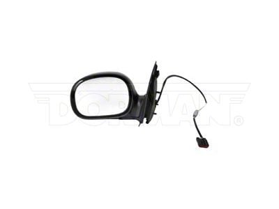 Powered Non-Heated Side Mirror without Turn Signal; Driver Side; Chrome (97-03 F-150 Regular Cab, SuperCab)