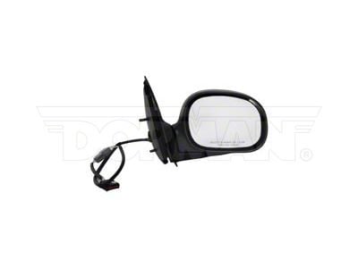 Powered Non-Heated Side Mirror without Turn Signal; Passenger Side; Black (97-03 F-150 Regular Cab, SuperCab)