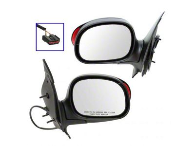 Powered Side Mirrors; Paint to Match (01-03 F-150 SuperCrew)