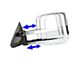 Powered Towing Mirrors; Chrome (97-03 F-150 Regular Cab, SuperCab)