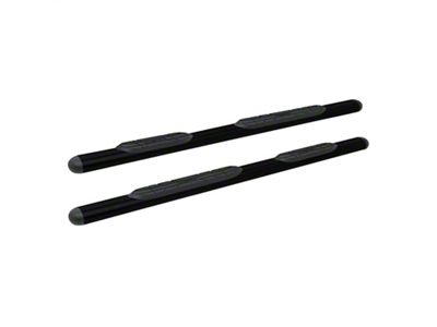 Premier 4 Oval Nerf Side Step Bars with Mounting Kit; Black (01-03 F-150 SuperCrew)